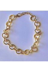 Circle Chain Necklace - D-S Fashion Sophisticated Boutique