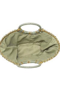 Straw Beach Tote Bag