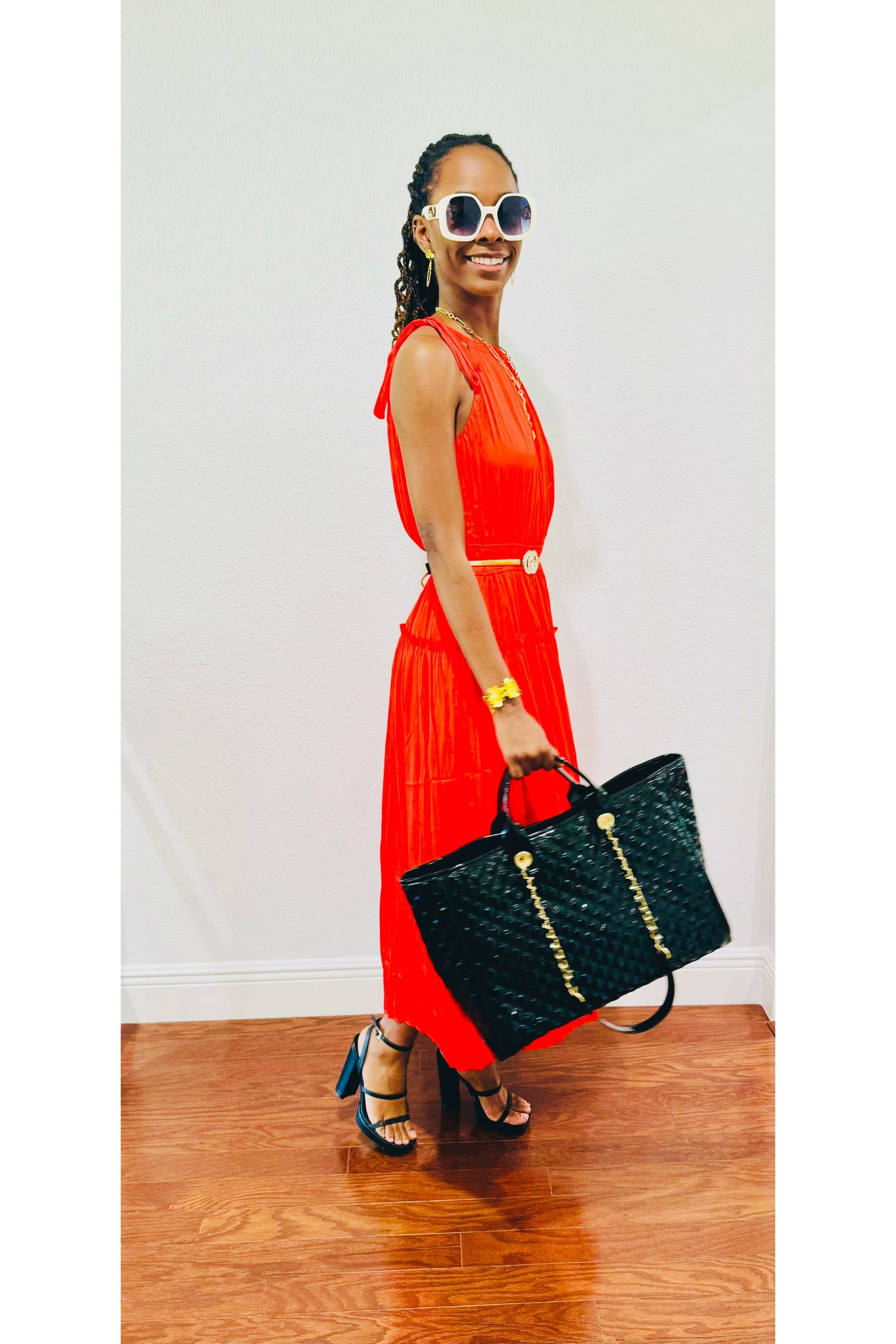 Melissa Oversized Tote Bag by Caroline Hill - D-S Fashion Sophisticated Boutique