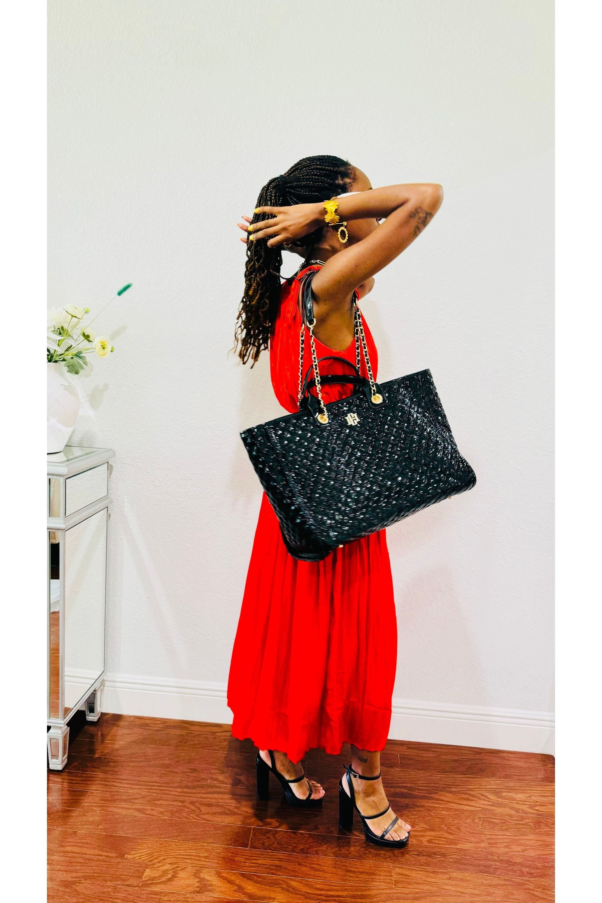 Melissa Oversized Tote Bag by Caroline Hill