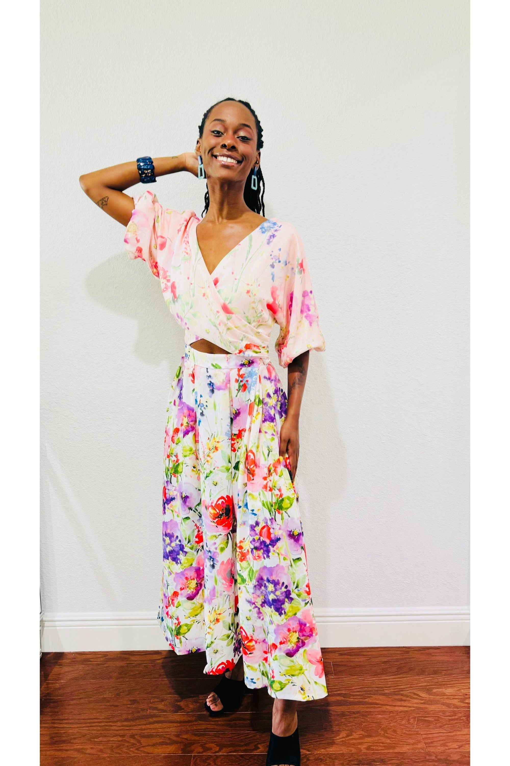 Drapey Twill Dress, elegant women’s fashion dress, lightweight polyester midi dress for work, brunch, or special events, flattering for all body types.
