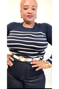 White leather Belt - D-S Fashion Sophisticated Boutique