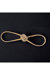 DS Fashion's Metallic Stretch Belt - D-S Fashion Sophisticated Boutique