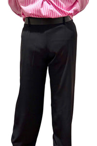 Black Wide Leg Belted Pants - D-S Fashion Sophisticated Boutique