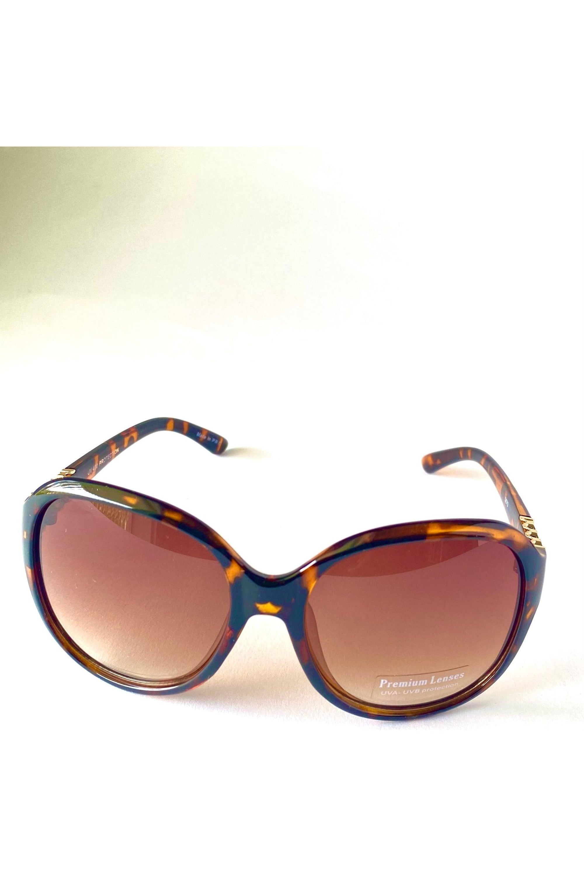 Decorated Round  Sunglasses - Fashion Sophisticated Boutique