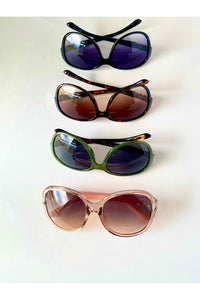 Decorated Round  Sunglasses - Fashion Sophisticated Boutique