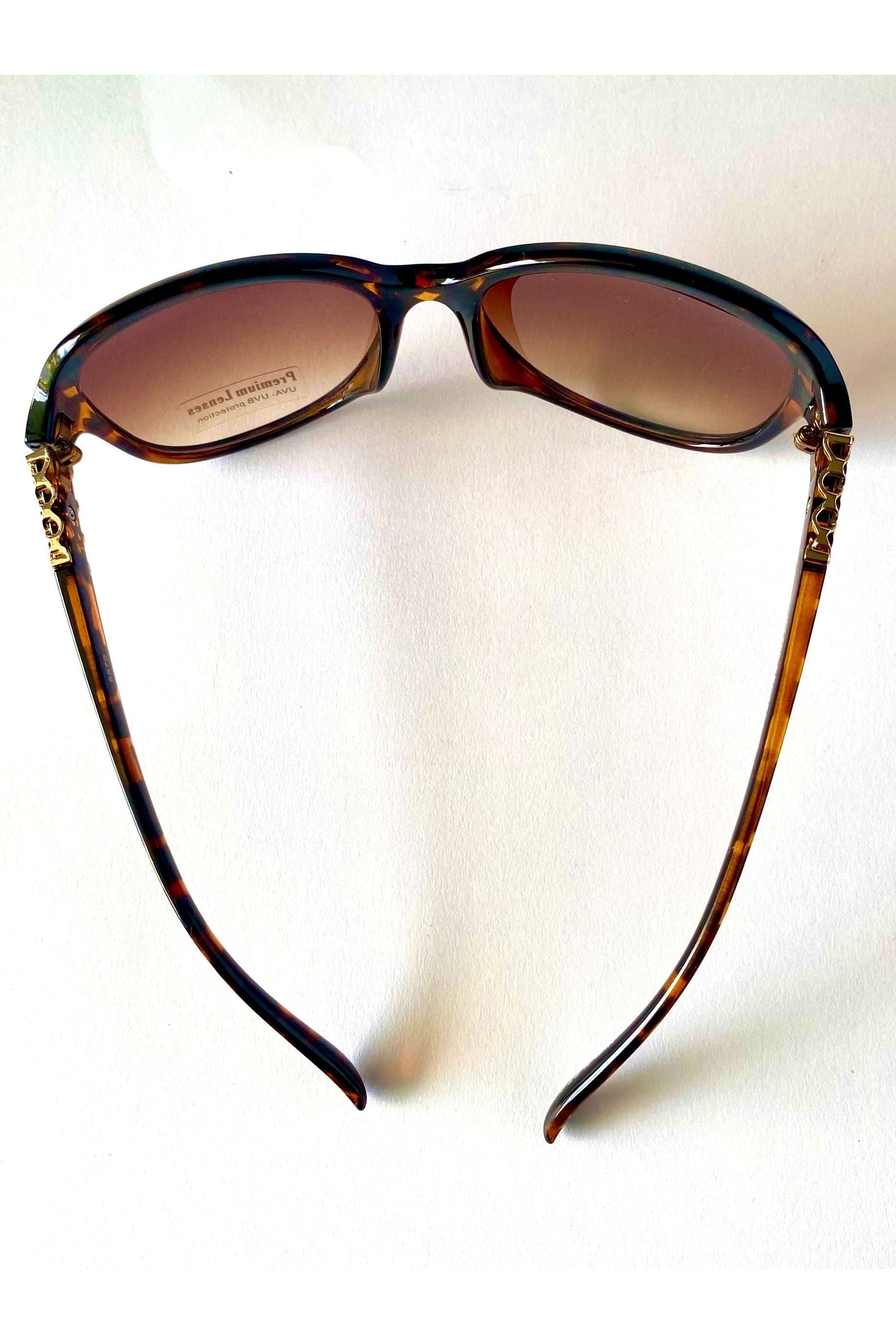 Decorated Round  Sunglasses - Fashion Sophisticated Boutique